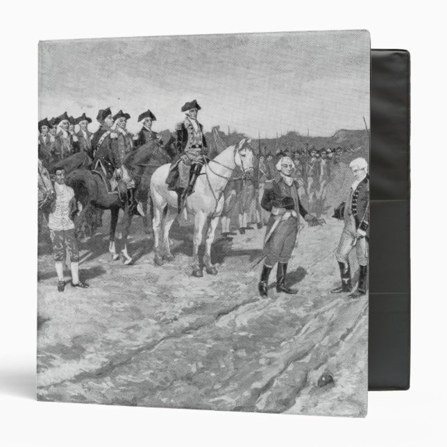 The Surrender of Cornwallis at Yorktown Binder (Front/Inside)