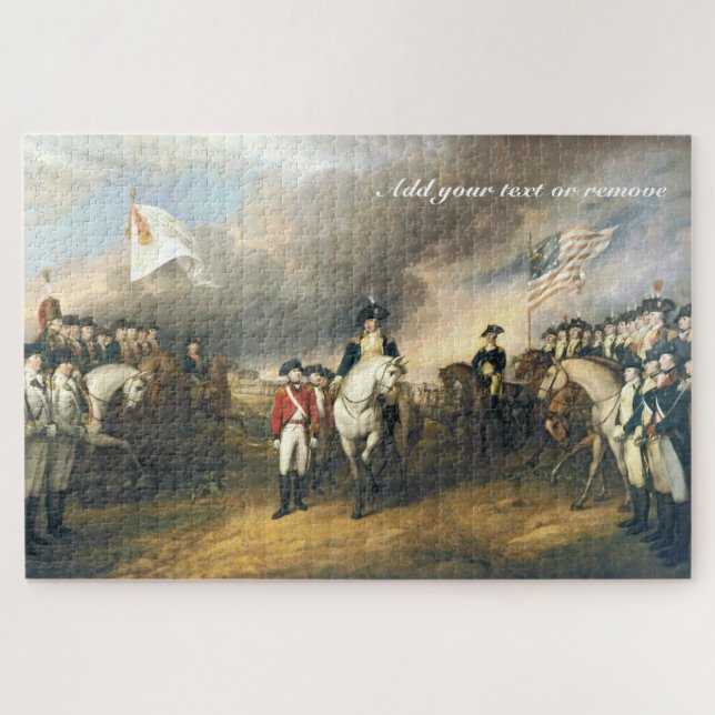 The Surrender of Lord Cornwallis at Yorktown, Jigsaw Puzzle (Horizontal)