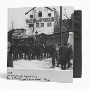 The surroundings of the Maison des Syndicats, Binder