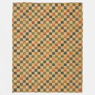 The Surveyor’s Cord: Middle Kingdom Checked Fleece Blanket