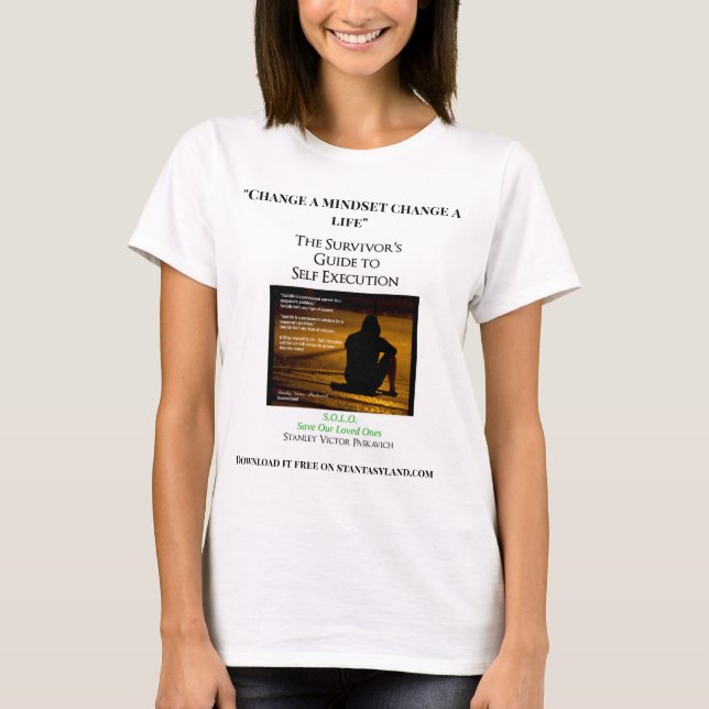 The Survivor's Guide to Self Execution T-Shirt (Front)