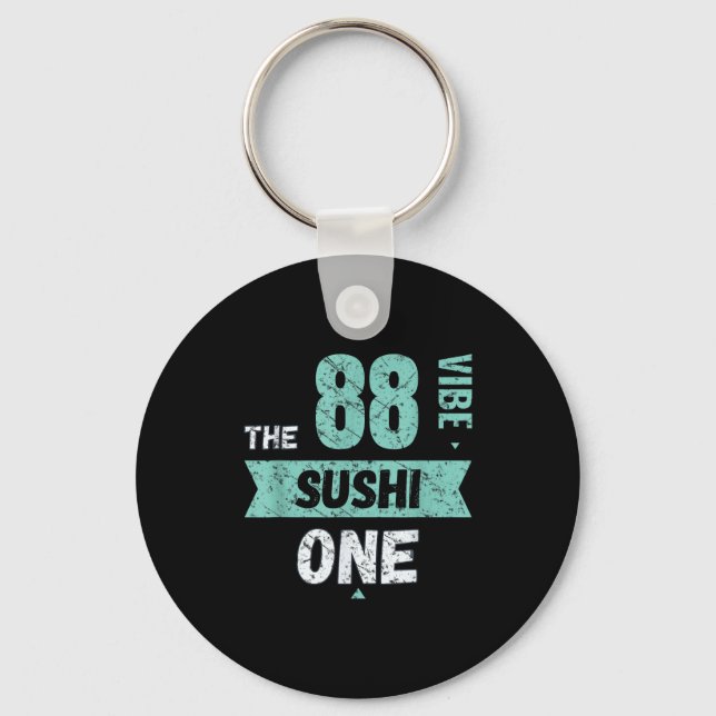 The Sushi One _ Matching Family Couple Friends – V Keychain (Front)