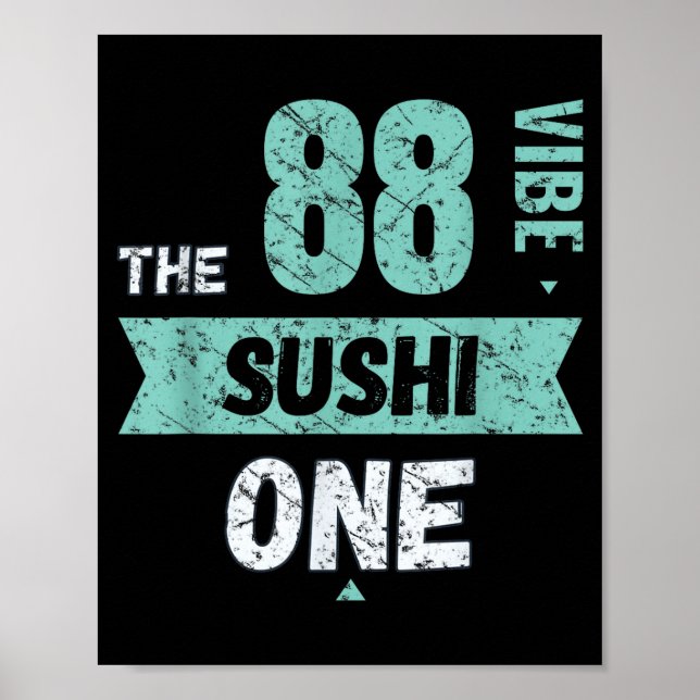 The Sushi One _ Matching Family Couple Friends – V Poster (Front)