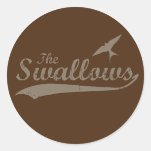 The Swallows Classic Round Sticker