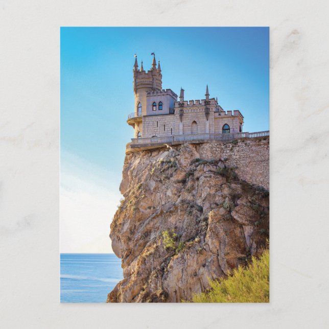 The Swallow's Nest Castle Crimea Ukraine Postcard (Front)