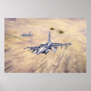 The Swamp Foxes by David Poole Print