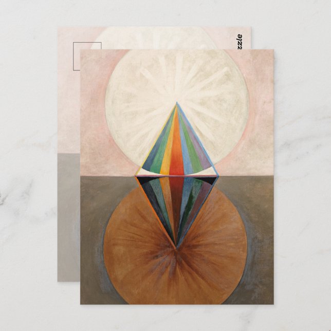 The Swan, Group IX, No.12 by Hilma af Klint Postcard (Front/Back)