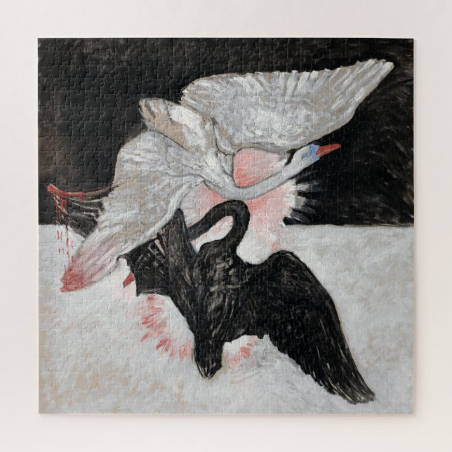 The Swan, Group IX, No.2 by Hilma af Klint Jigsaw Puzzle (Vertical)