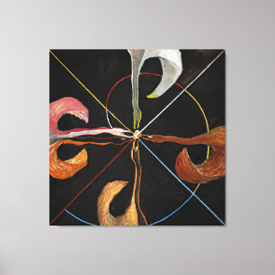 The Swan, Group IX, No.7 by Hilma af Klint Canvas Print
