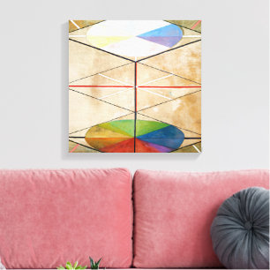 The Swan No. 23 Hilma af Klint Canvas Print