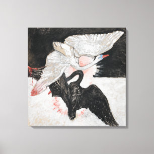 The Swan, No 2 Hilma af Klint Canvas Print