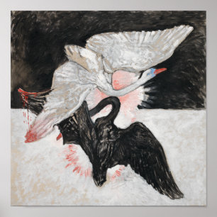 The Swan, No 2 Hilma af Klint Poster