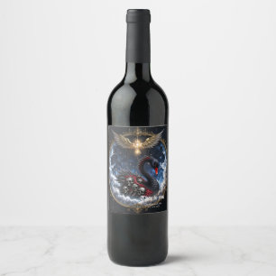 The Swan of Forgotten Souls. Wine Label