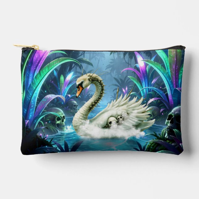 The Swan of Forgotten Waters.  Accessory Pouch (Front)