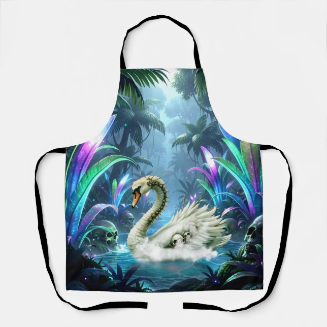 The Swan of Forgotten Waters.  Apron (Front)