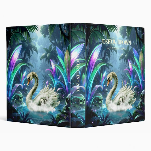 The Swan of Forgotten Waters.  Binder (Background)