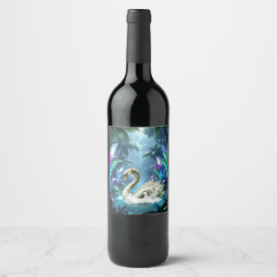 The Swan of Forgotten Waters. Wine Label