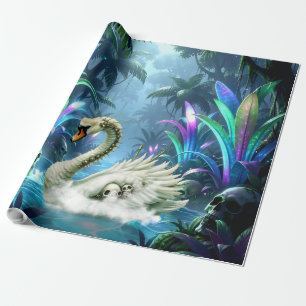 The Swan of Forgotten Waters. Wrapping Paper