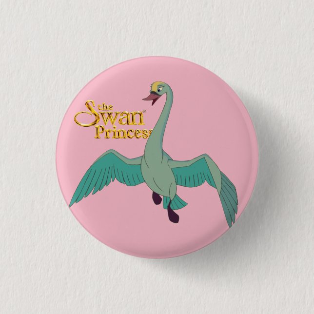 The Swan Princess Odette Button (Front)