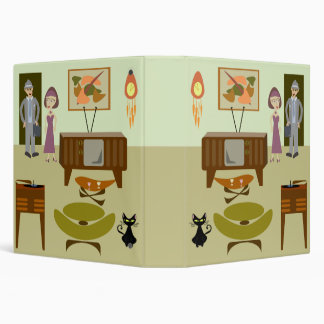 The Swanky Life Fun Retro Home Art Design Binder