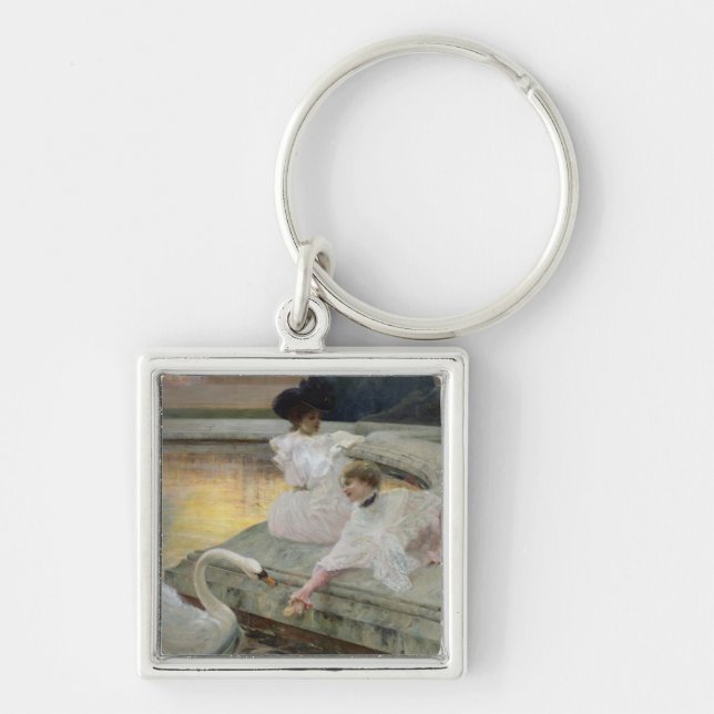 The Swans, 1900 Keychain (Front)