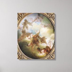 The Swarm of Cupids, c.1767 Canvas Print