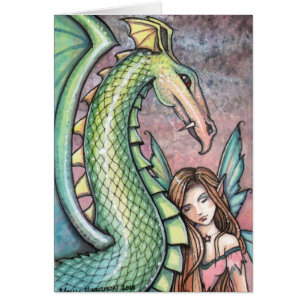 The Sweet Beast Fairy and Dragon Card