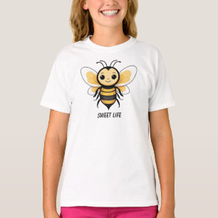 The Sweet Life Funny Quote of a Buzzing Bee T-Shirt