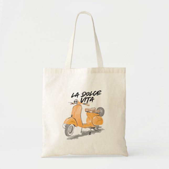 THE SWEET LIFE MOTORCYCLE  Tote Bag (Front)