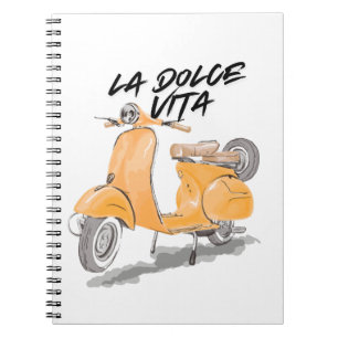 THE SWEET LIFE MOTORCYCLE Tote Bag notebook