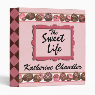 The Sweet Life Recipe Binder by SRF