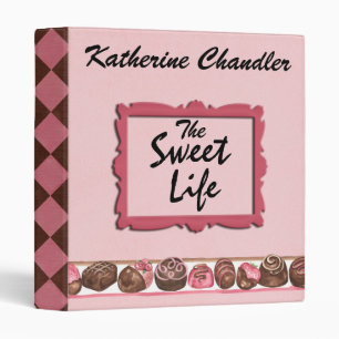 The Sweet Life Recipe Binder by SRF