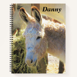 The Sweetest Donkey Ever Personalized Notebook