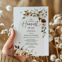 The Sweetest Harvest of All Fall Baby Shower
