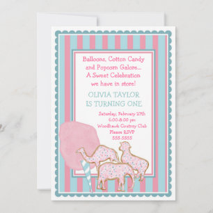 The Sweetest Little Circus Invitation