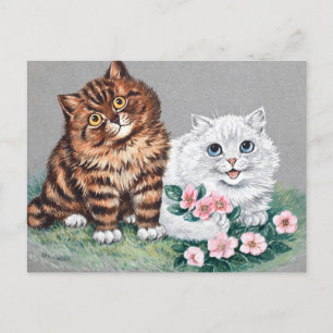 The Sweetest Pair, Louis Wain Postcard