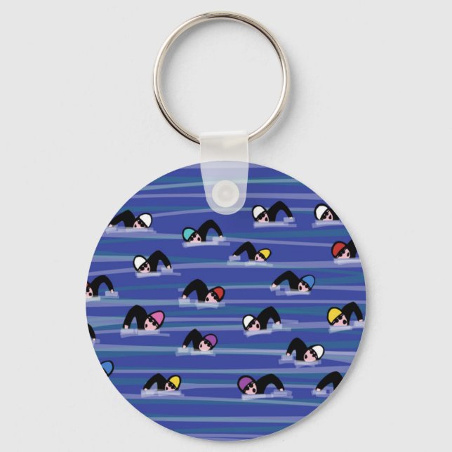 The Swimmers Keychain (Front)