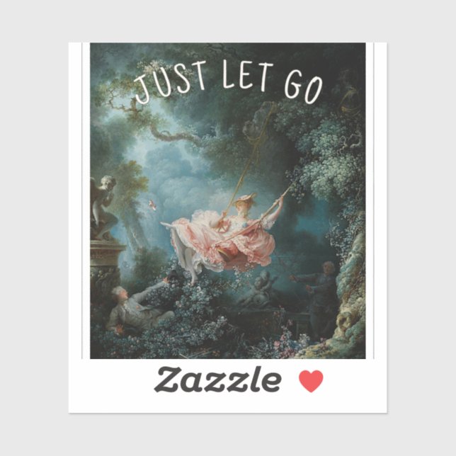 The Swing by Fragonard – Just Let Go (Sheet)