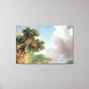 The Swing, c.1765 Canvas Print