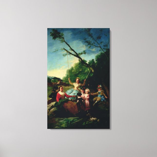The Swing Canvas Print (Front)