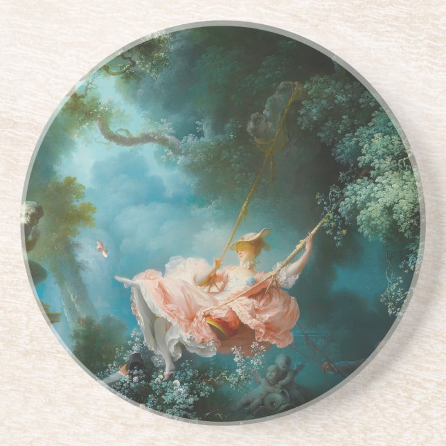 The Swing Fragonard Coaster (Front)