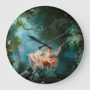 The Swing Fragonard Large Clock