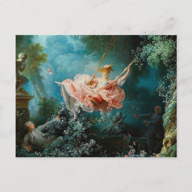The Swing Fragonard Postcard (Front)