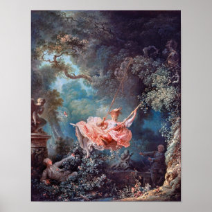 The Swing, Fragonard Poster