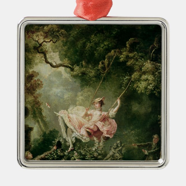 The Swing Metal Ornament (Front)