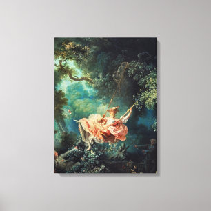 The Swing, The Happy Accidents of the Swing Canvas Print