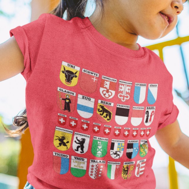 The Swiss Cantons Collection T-Shirt (Creator Uploaded)