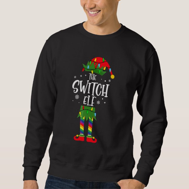 The Switch Elf Christmas Party Sweatshirt (Front)