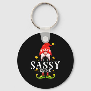 The Sy Gnome Christmas Matching  Keychain
