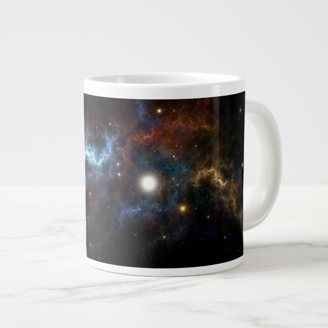 The Sydeous Nexus Cluster Large Coffee Mug (Front Right)